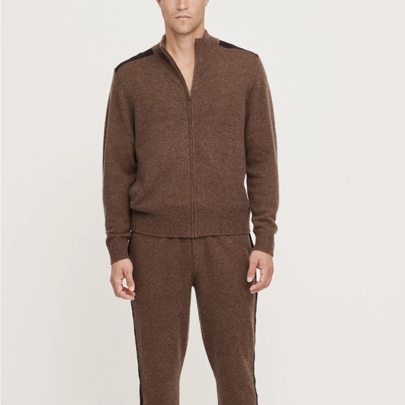 Men’s Zip Up Cashmere Sweater from NakedCashmere - Picture 4 of 11